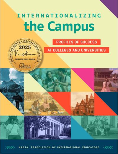 NAFSA Internationalizing the Campus 2025 cover for global education policy context