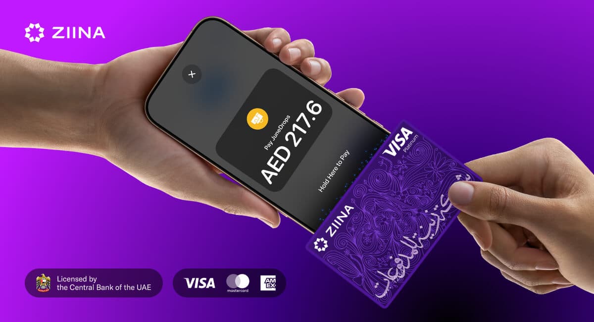 Ziina mobile payment acceptance experience for businesses in the UAE